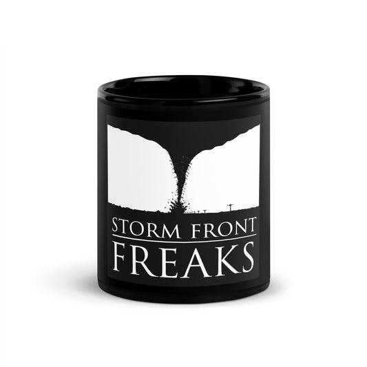 Storm Front Freaks Black Glossy Mug