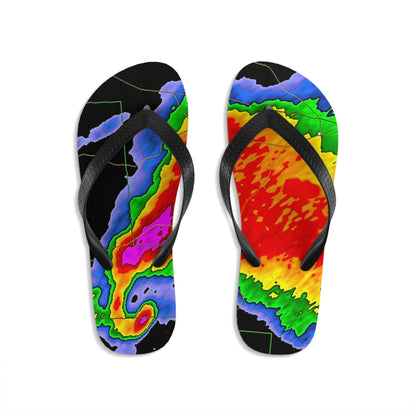 Unisex Radar Flip-Flops