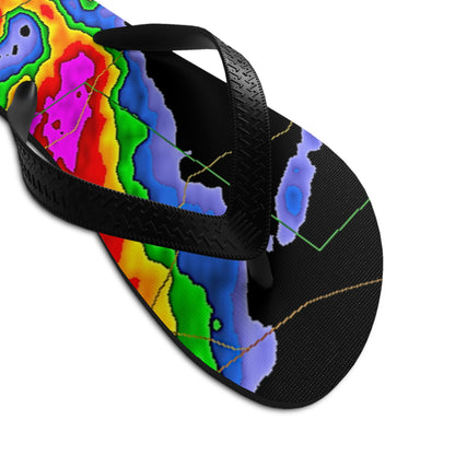 Unisex Radar Flip-Flops