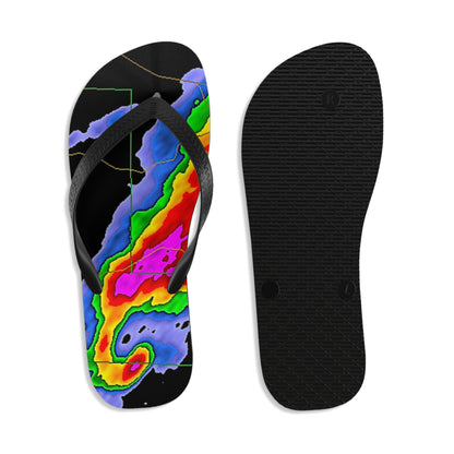 Unisex Radar Flip-Flops