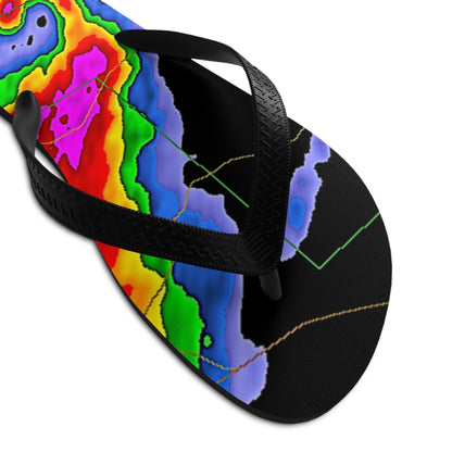 Unisex Radar Flip-Flops