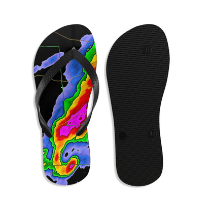 Unisex Radar Flip-Flops