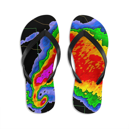 Unisex Radar Flip-Flops